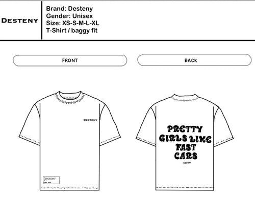 Pretty Girls Like Fast Cars T-Shirt