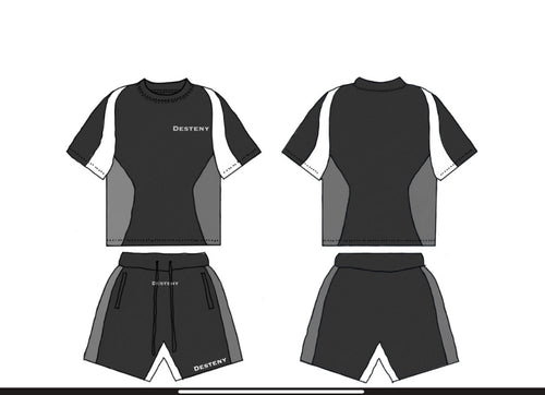 Desteny Performance Set – Black/Grey